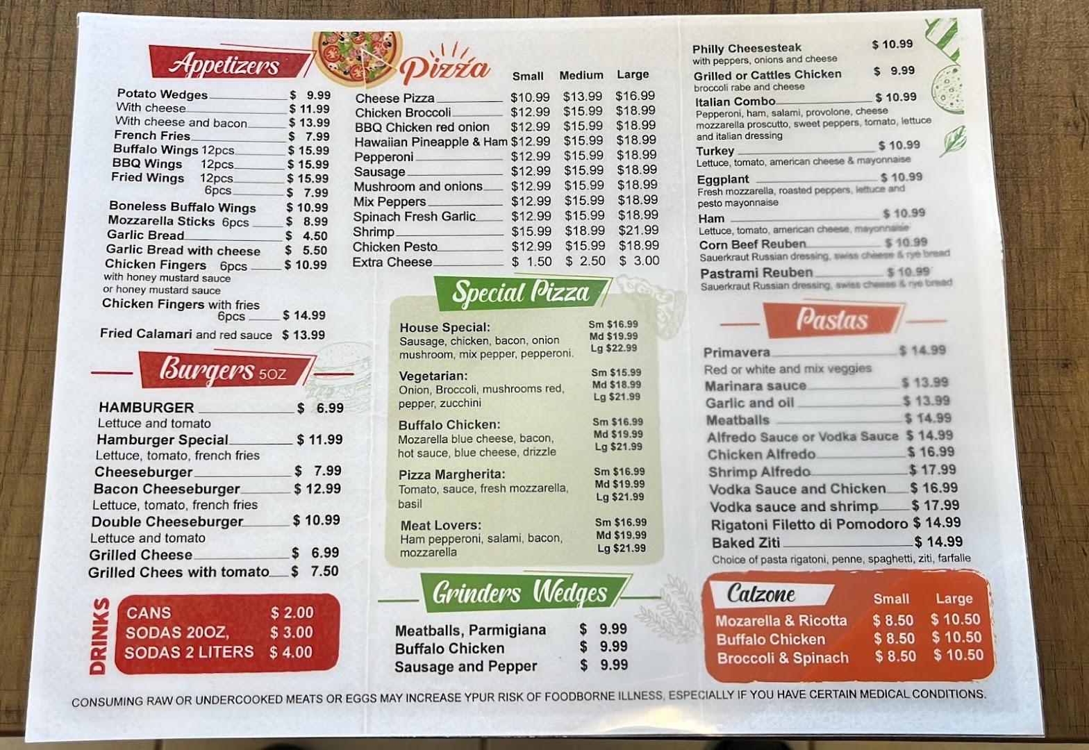 Grand Pizza Pasta & Subs